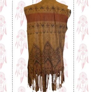 Reba fringe vest
